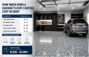 How Much Does a Garage Floor Coating Cost in 2026?